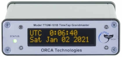 TTGM-101 PTP グランドマスター IRIG タイムコードジェネレーター